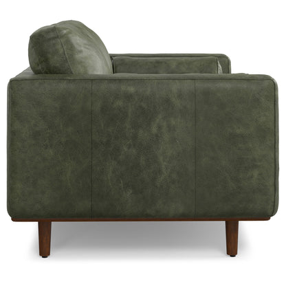 Morrison Brazilian Leather Sofa and Ottoman Set