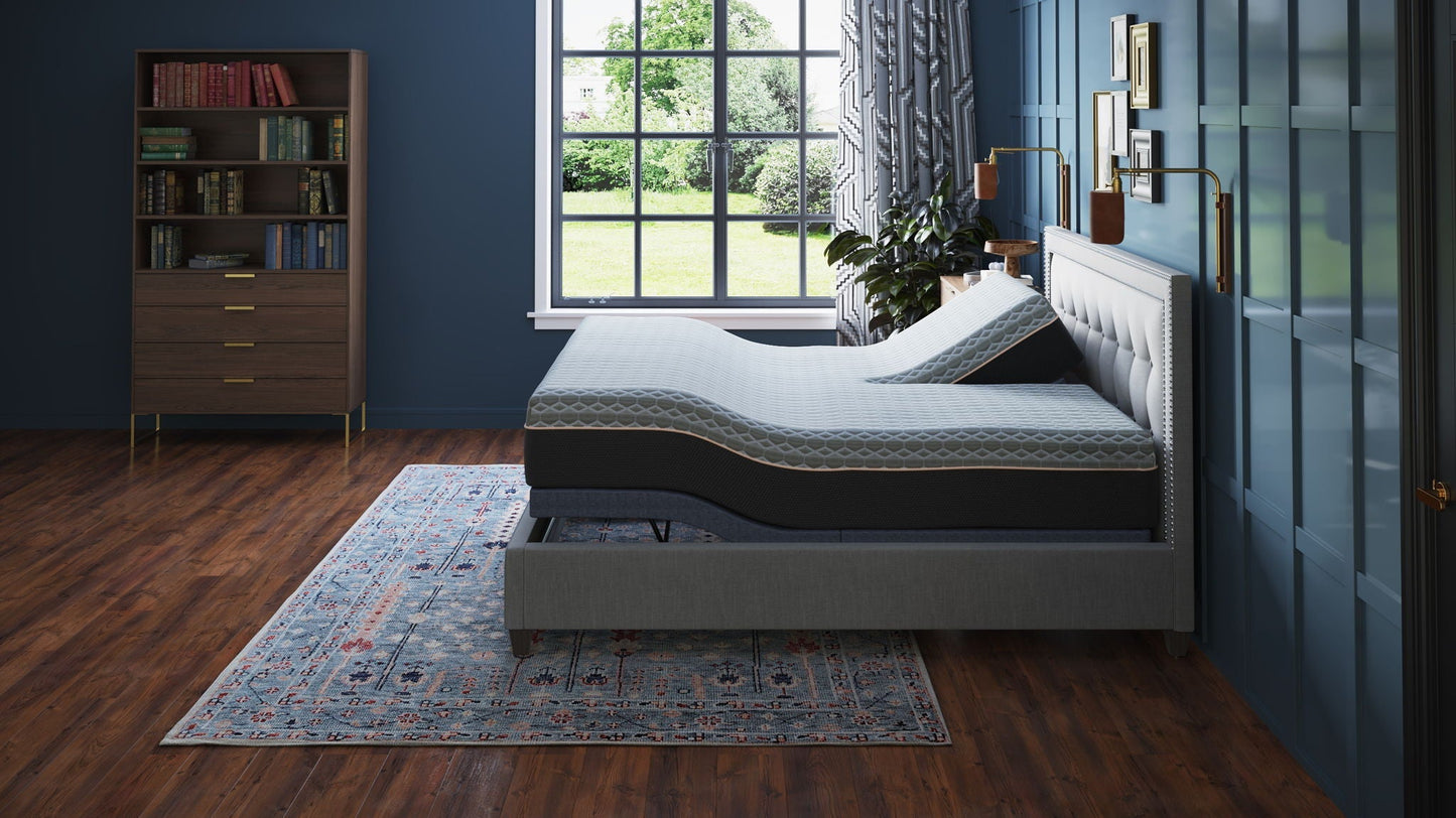 Adjustable Bed Base With Head and Foot Memory