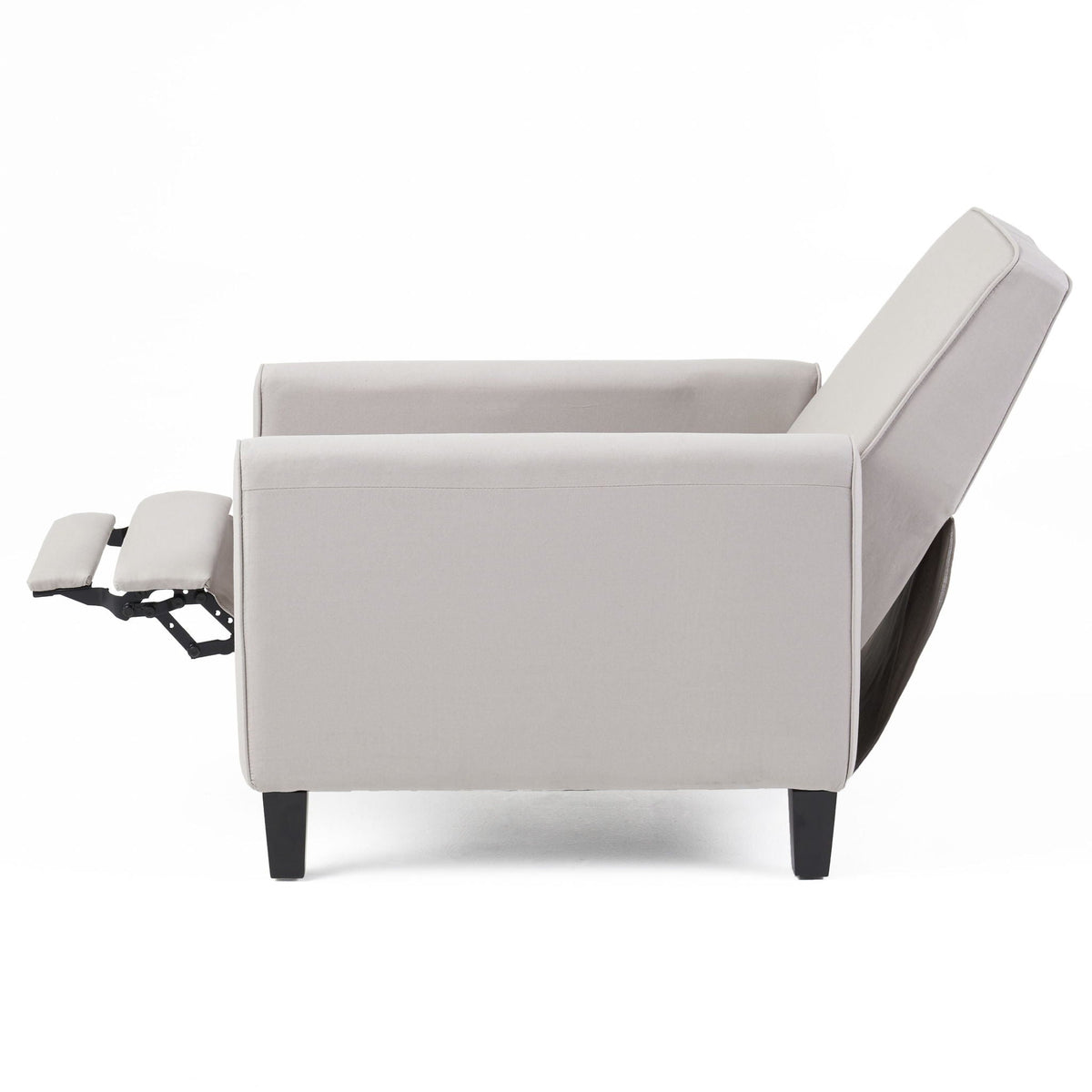 Upholstered Push Back Recliner Chair and Lounge