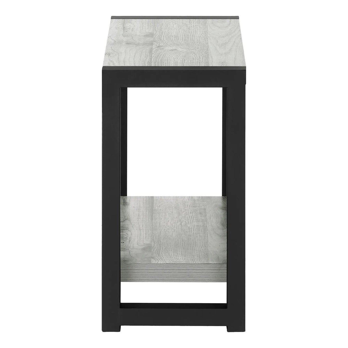 Accent Side Table with Two Tiers in Modern Style
