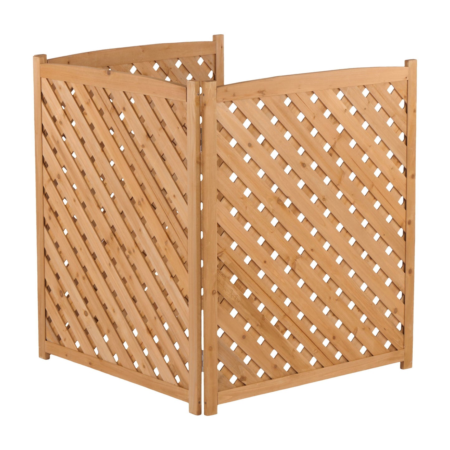 Outdoor 3 Panel Air Conditioner Screen For Patios