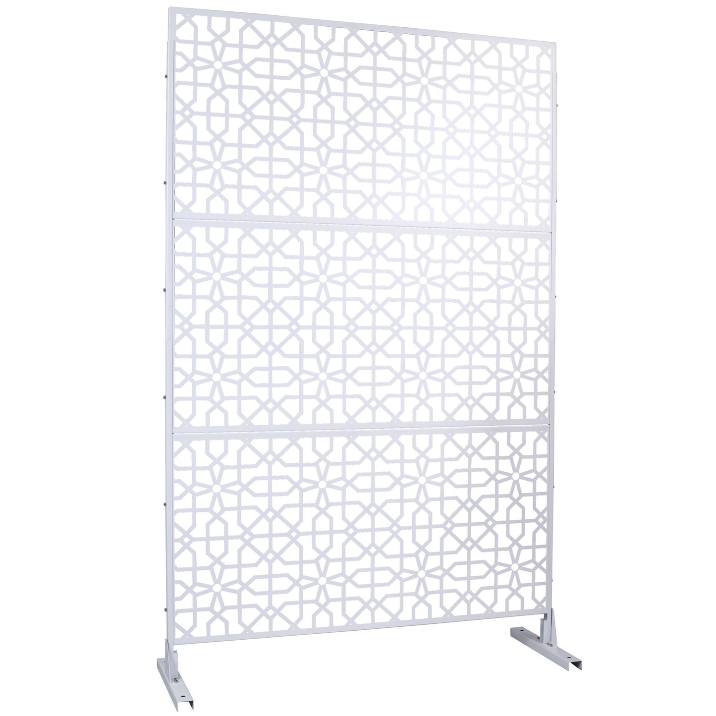 Metal Indoor and Outdoor Privacy Screen Divider