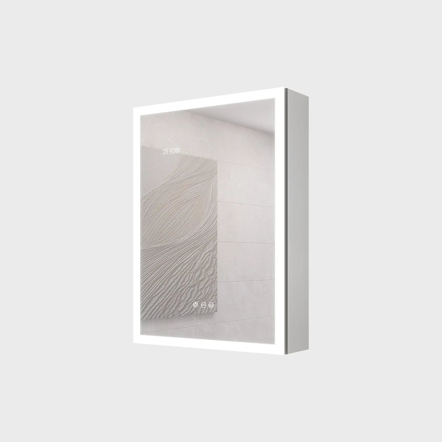 Bathroom Lighted Medicine Cabinet with Mirror