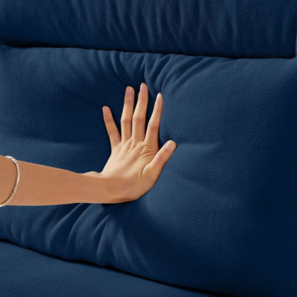 Three Seater Elegant Stationary Sofa for Living