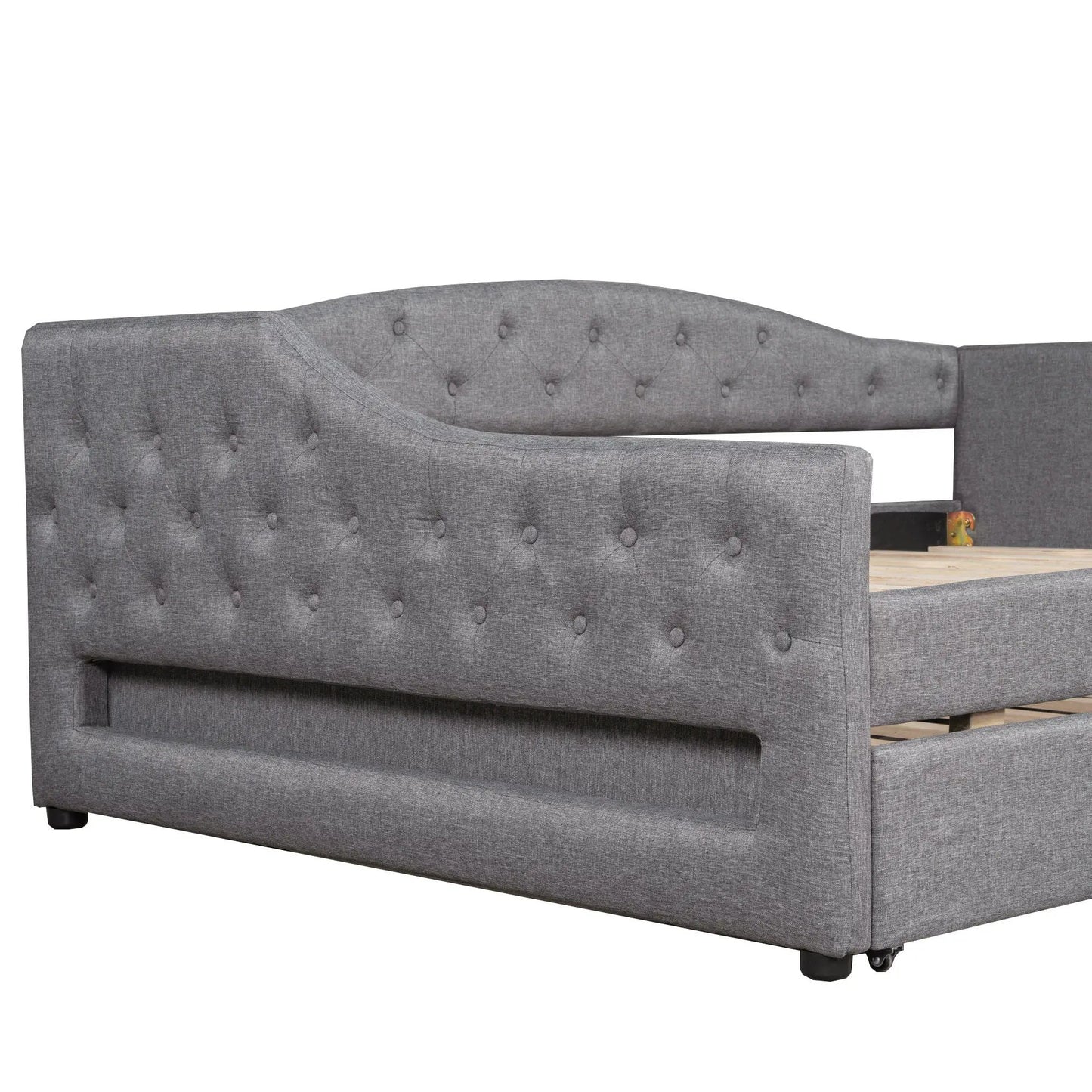 Daybed With LED Lighting and Upholstered Frame