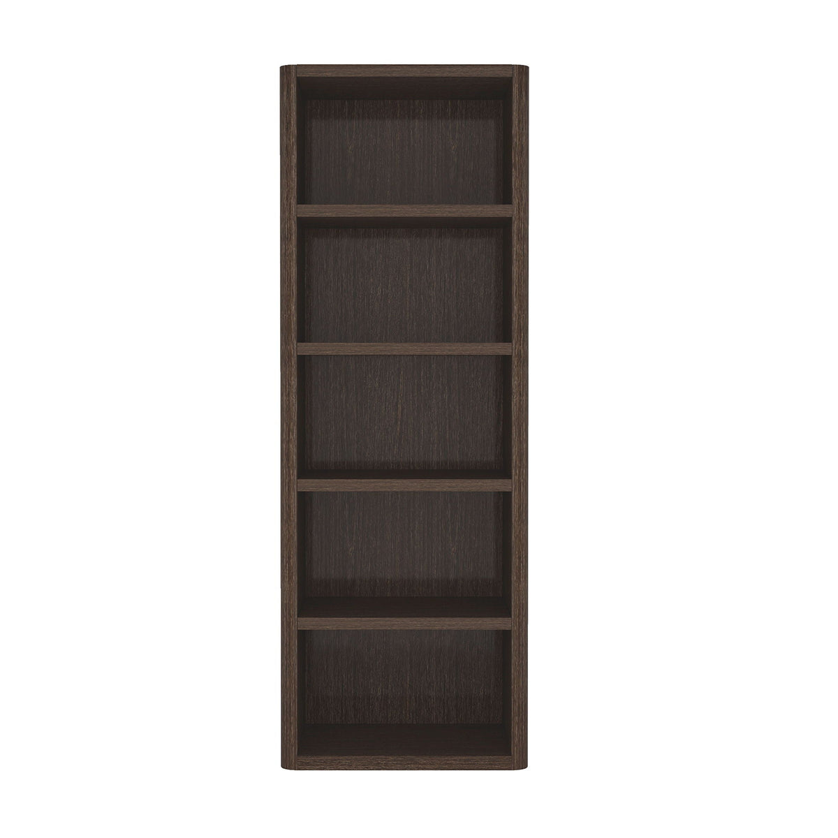 Open Bookcase with Adjustable Shelves dark brown finish HouseOfZazla bookcase on Tampa Home & Garden Store