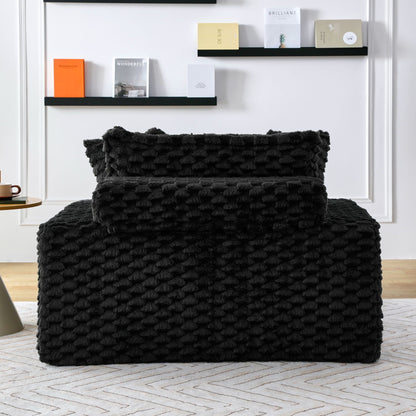 Harbor Luxury Sofa in Turtle Fleece Fabric
