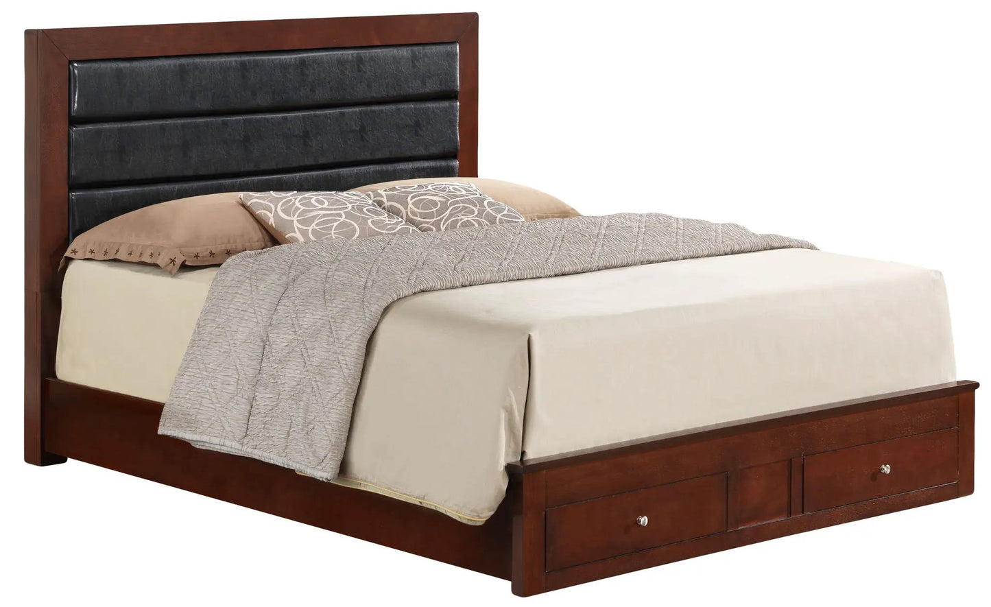Elegant Storage Bed for Cozy Bedroom Spaces