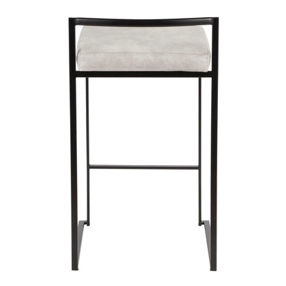 Fuji Contemporary Stackable Counter Stool