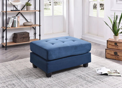 Chic Contemporary Storage Ottoman Tufted Cushion