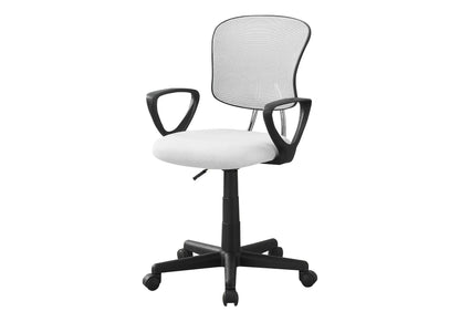 Office chair, white mesh back, adjustable, Unique Piece Furniture on Tampa Home & Garden Store