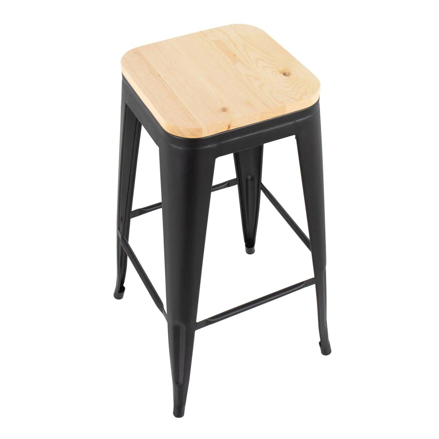 Oregon Contemporary Barstools Set of 2 Durable