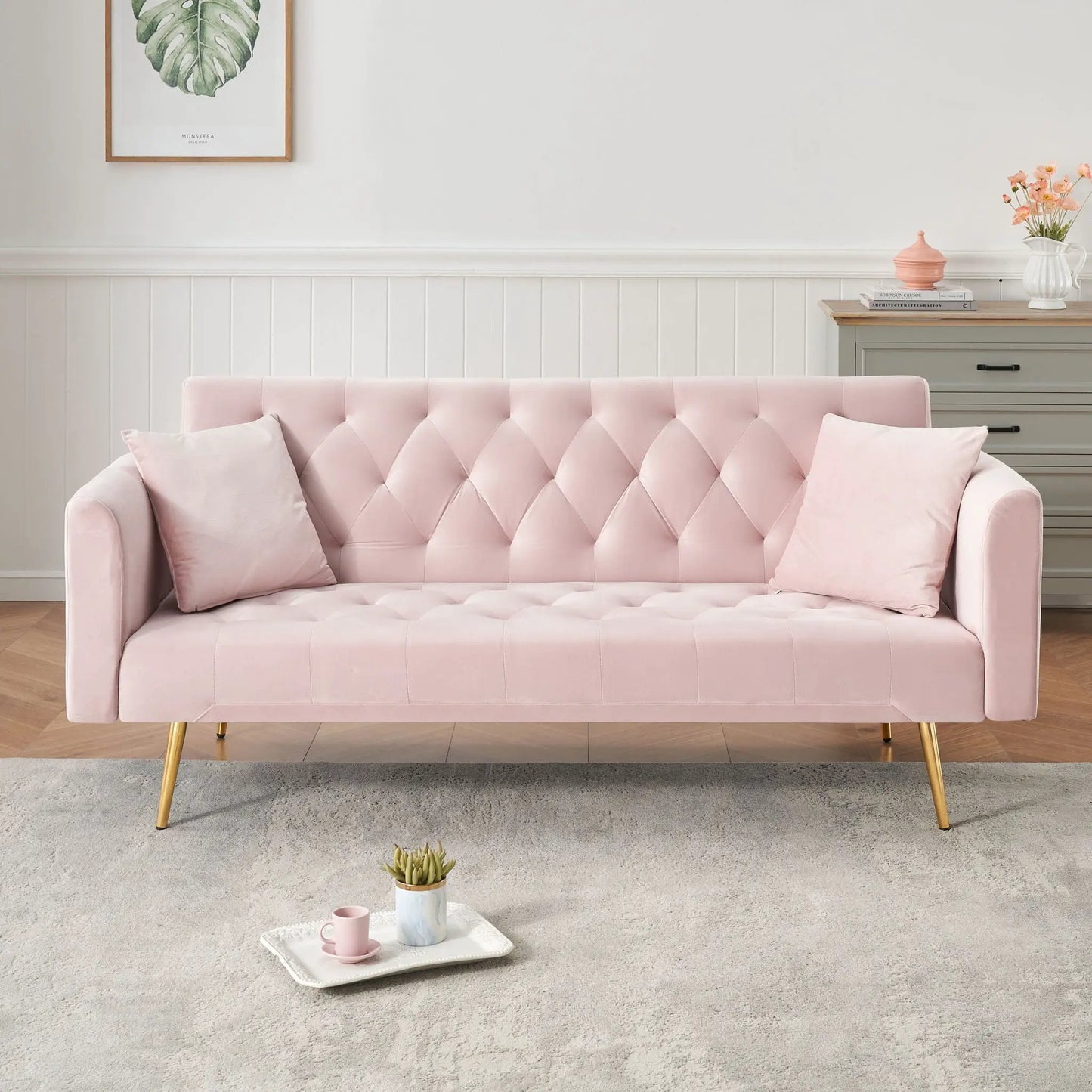 Convertible Double Folding Living Room Sofa Bed