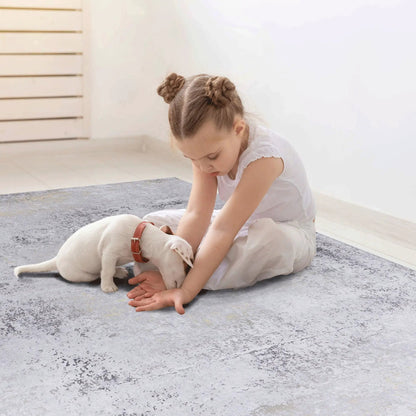 Maval Machine Washable Area Rug for Every Room