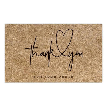 English Holiday Thank You Card for Do It Yourself