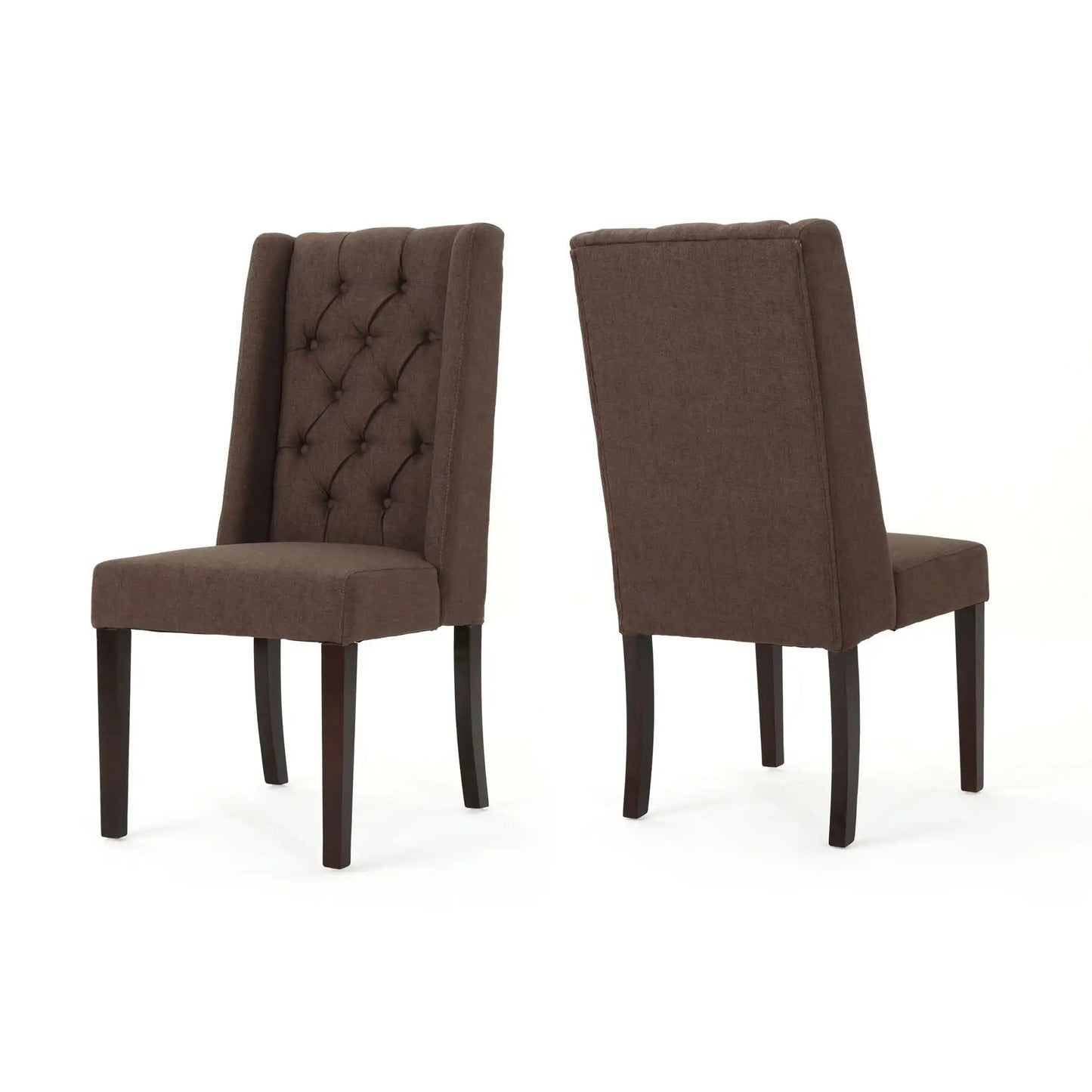 Classic Tufted Dining Chair With a High Back