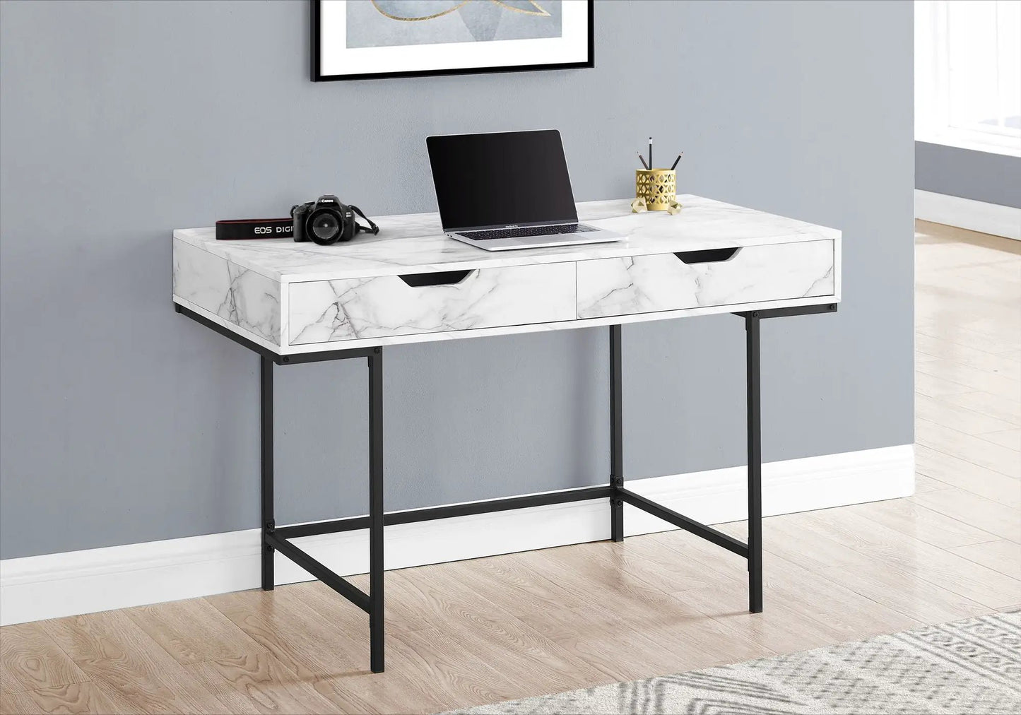 Computer Desk for Home Office with Drawers