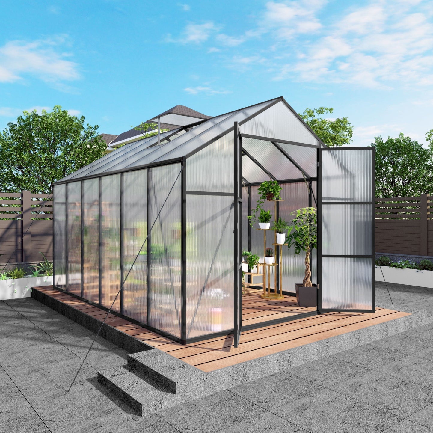 Windproof All Season Outdoor Garden Shelter