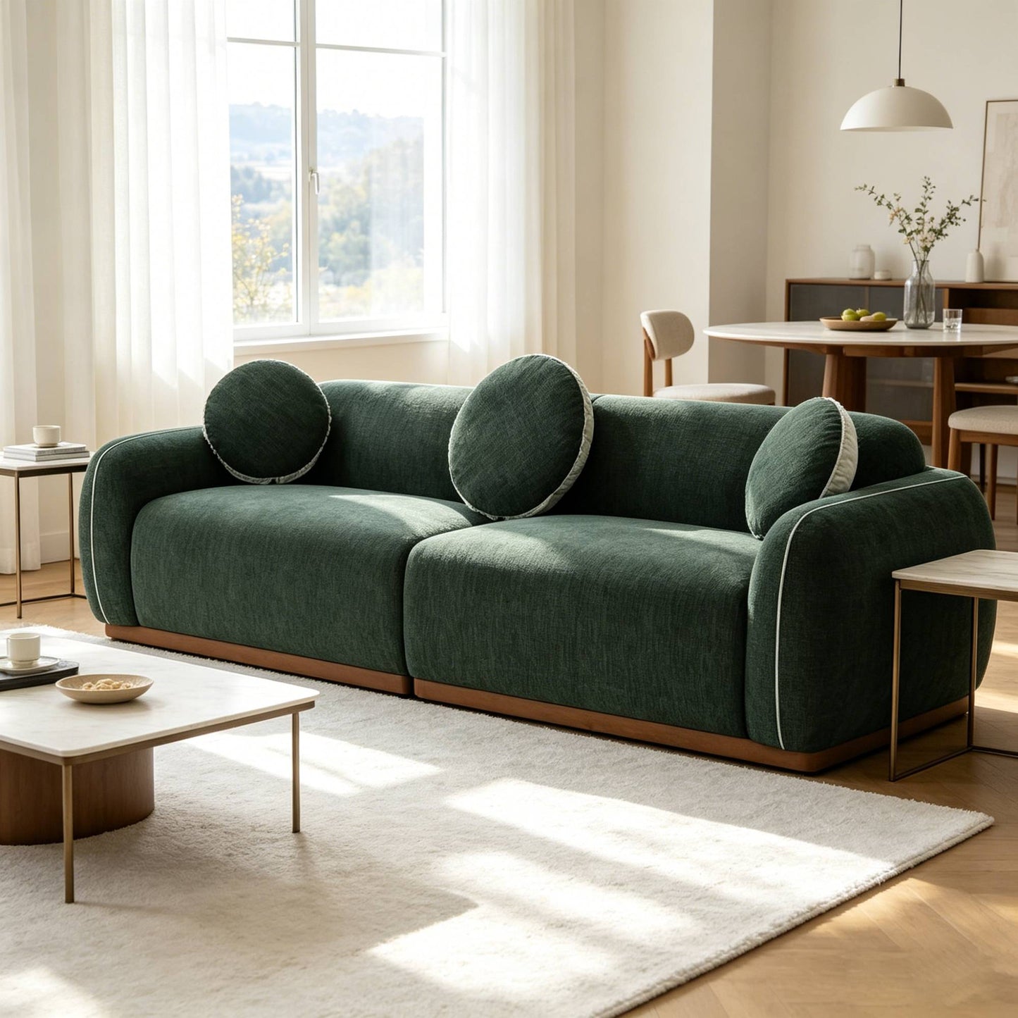 Modern Seater Sofa For Compact Living And Style