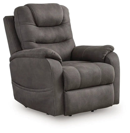 Snowfield Power Lift Recliner gunmetal gray lift chair by Unique Piece Furniture on Tampa Home and Garden Store