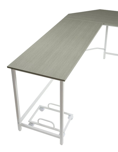 Bambina Computer Desk with L Shape Space Saving