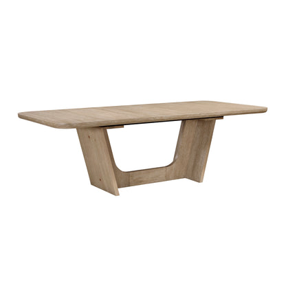 Oak Veneer Extendable Dining and Kitchen Set