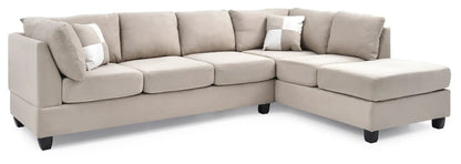 Malone Comfort Sectional Right or Left Chaise