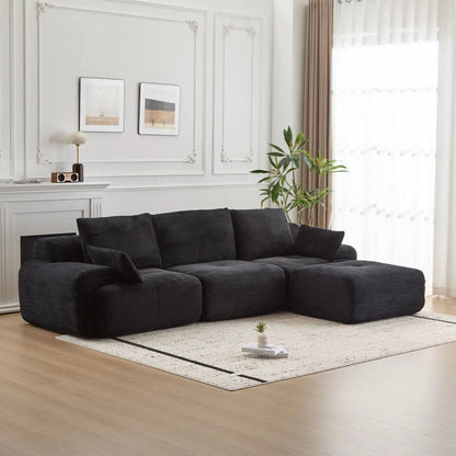 Compressed Sofa 2-Piece Living Room Set in black by Unique Piece Furniture on Tampa Home & Garden Store