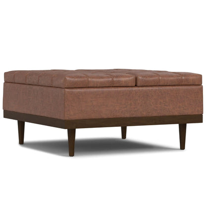 Mariah Upholstered Lift Top Table Storage Ottoman
