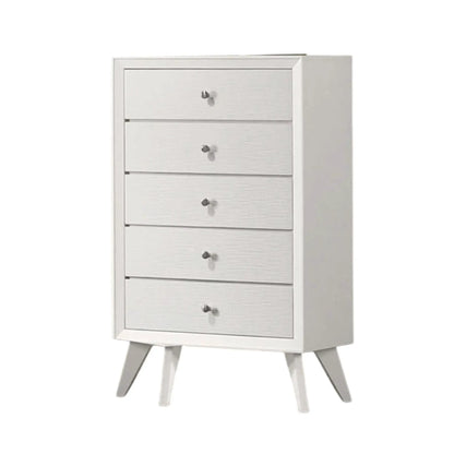 1 Piece Chest With Angled Legs and White Finish