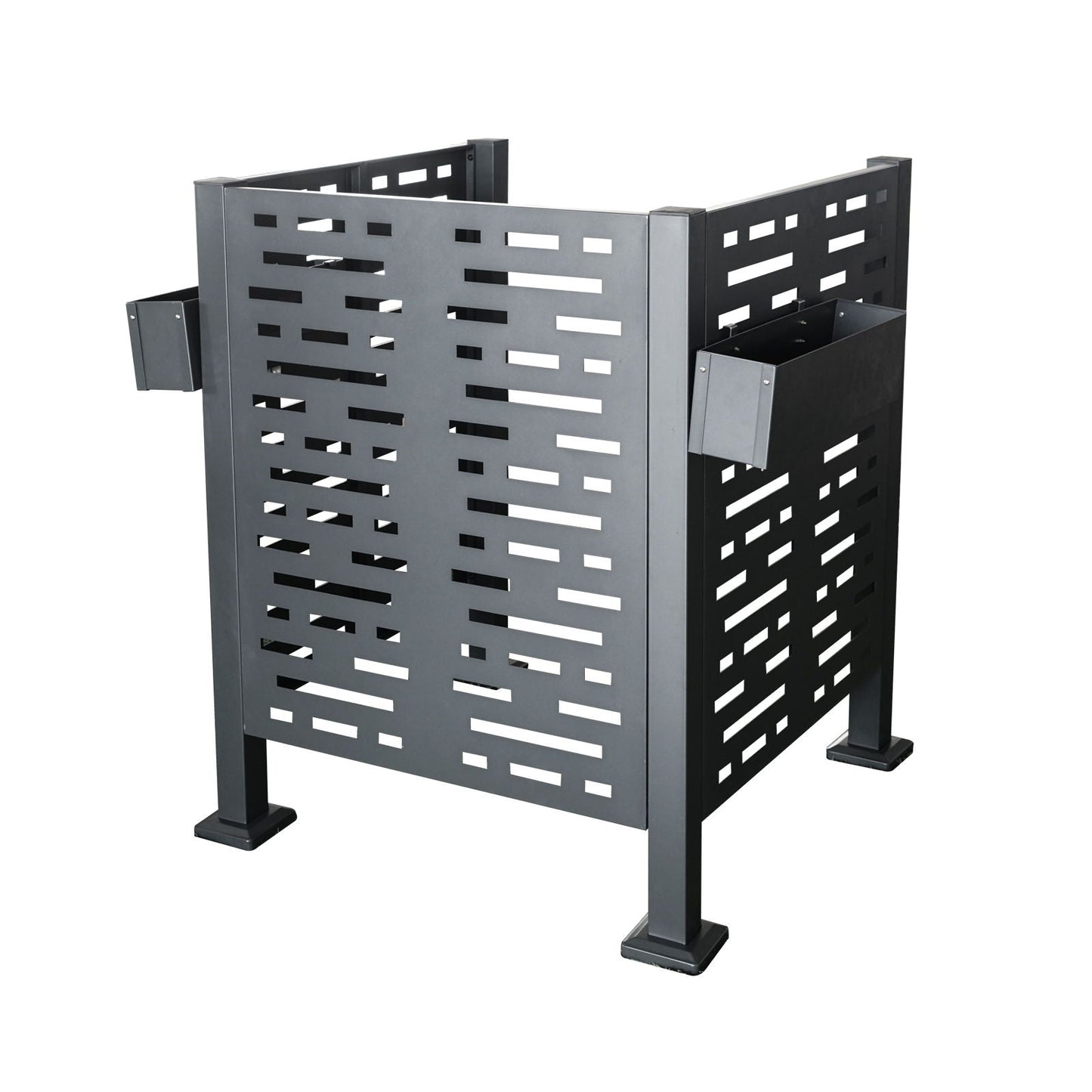 Air Conditioner Privacy Fence Cover and 3 Panels