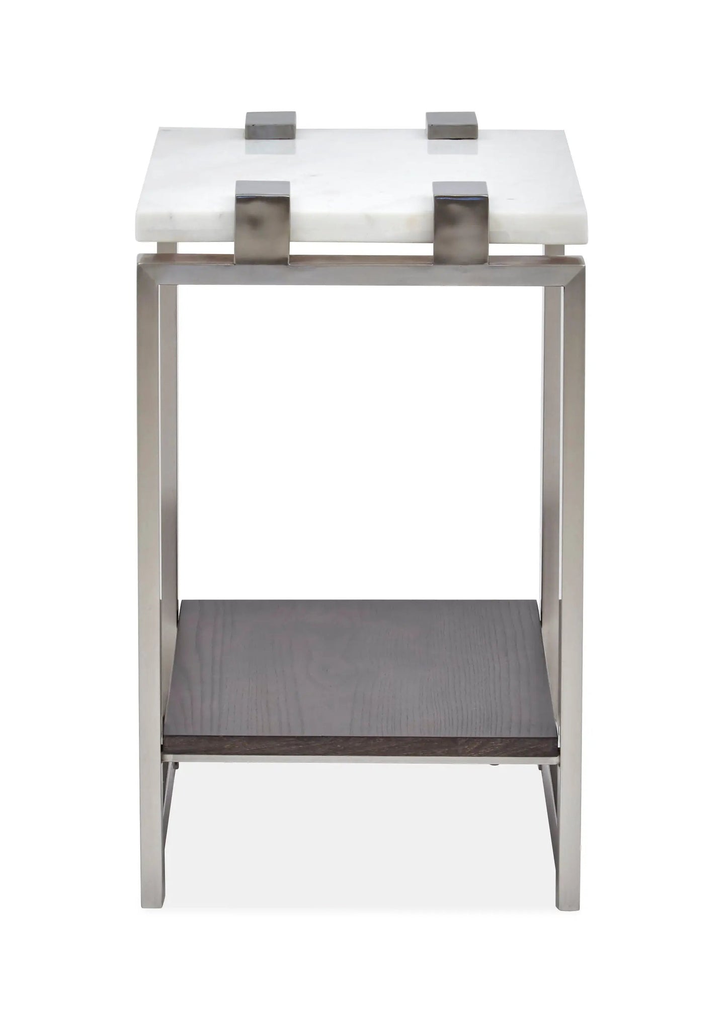 Paradox Rectangular Table white marble top with stainless frame by Unique Piece Furniture on Tampa Home & Garden Store