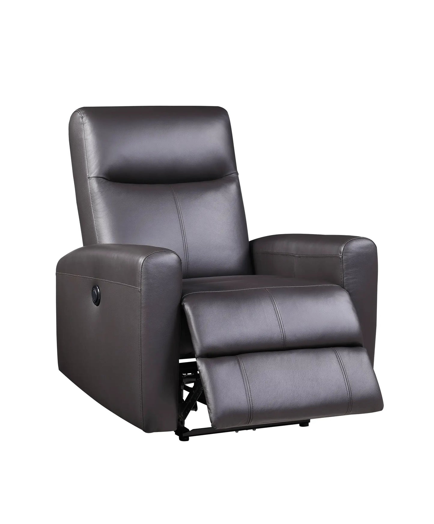 Blane Brown Power Motion Leather Recliner