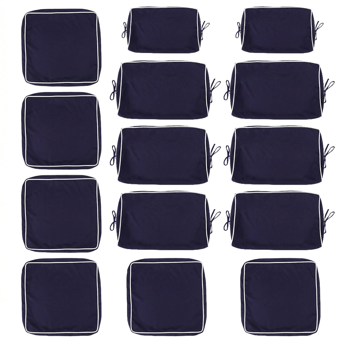 Wicker Sectional Sofa Cushion Covers and a Set