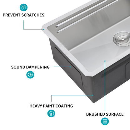 Undermount Workstation Sink and Faucet Set