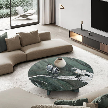 Luxury Marble Coffee Table With Unique Veining