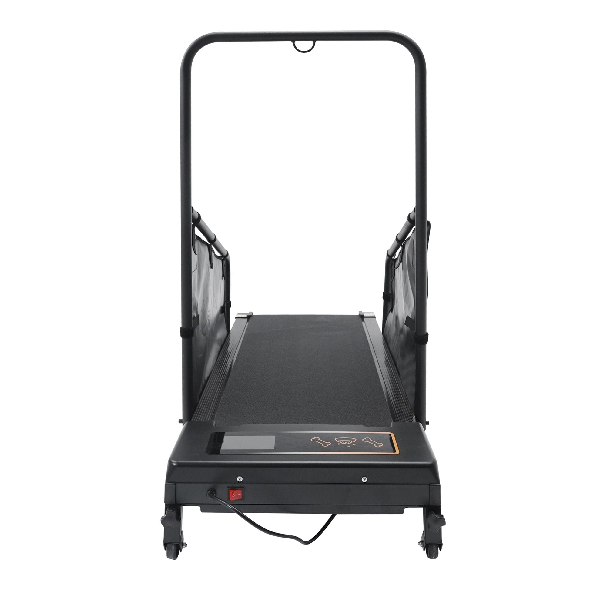 Dog treadmill for medium dogs running machine, black frame with non-slip belt on Tampa Home & Garden Store