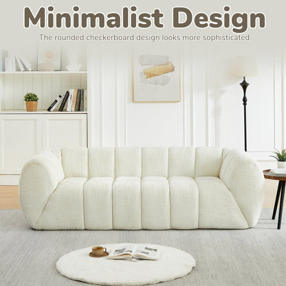 Modern Chenille Sofa for a Cozy Living Room