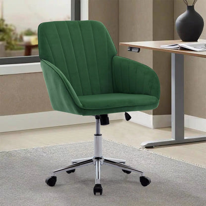 Adjustable Ergonomic Chair With Swivel Backrest
