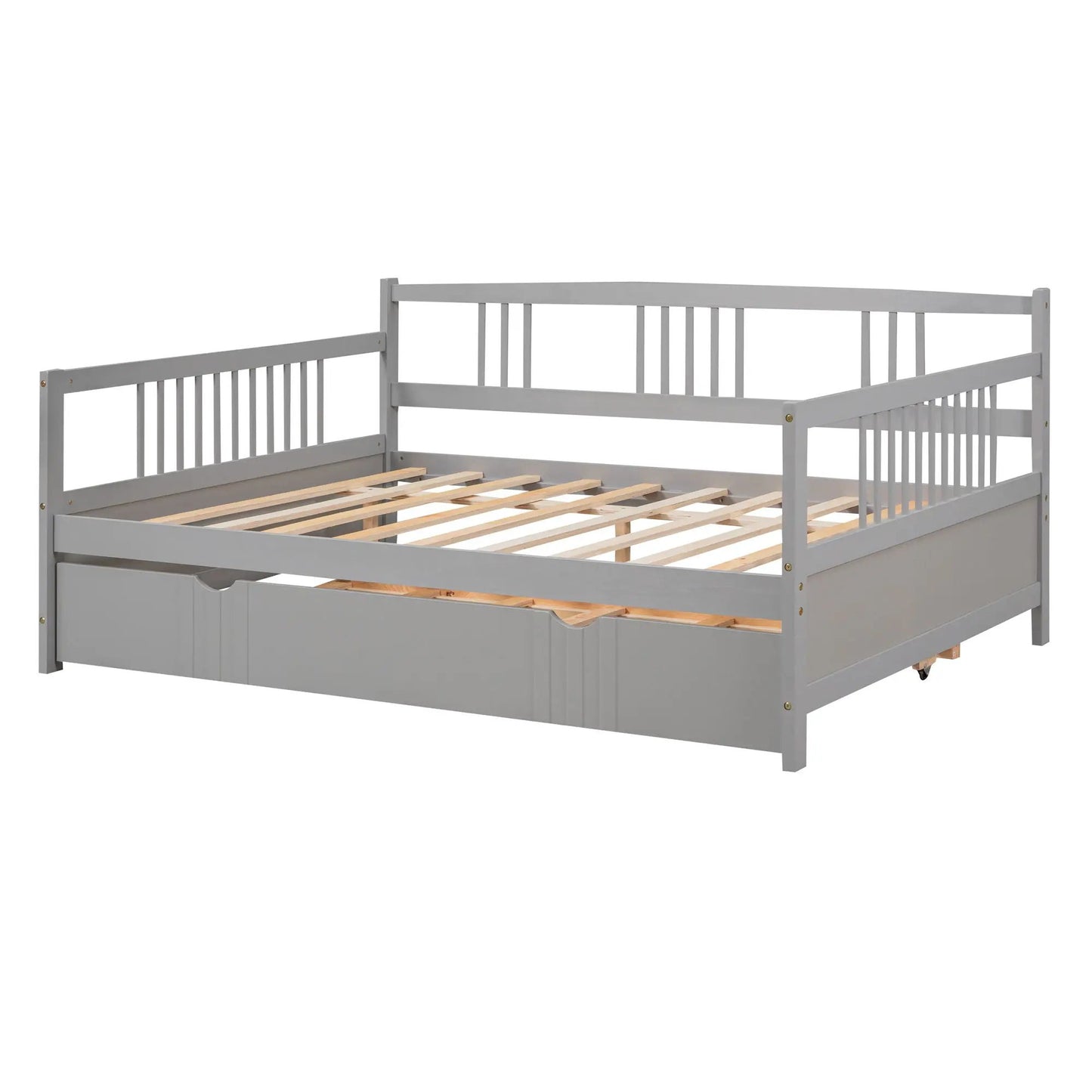 Multifunctional Modern Daybed storage bed with drawer and slatted base Unique Piece Furniture on Tampa Home & Garden Store