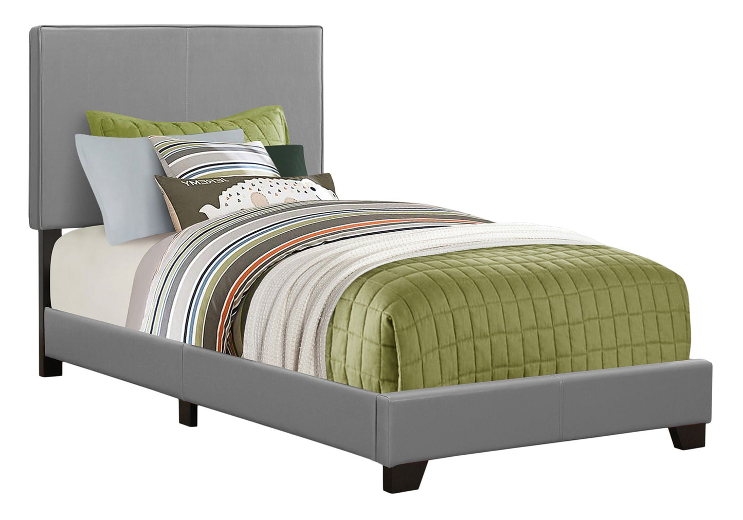 Modern Upholstered And Transitional Bed Frame