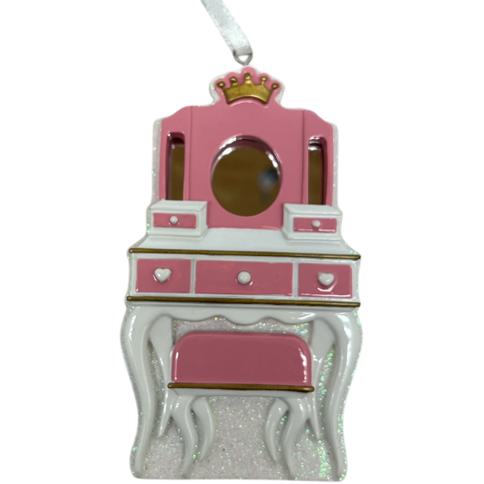 Pink Princess Vanity Ornament - Tampa Home & Garden Store