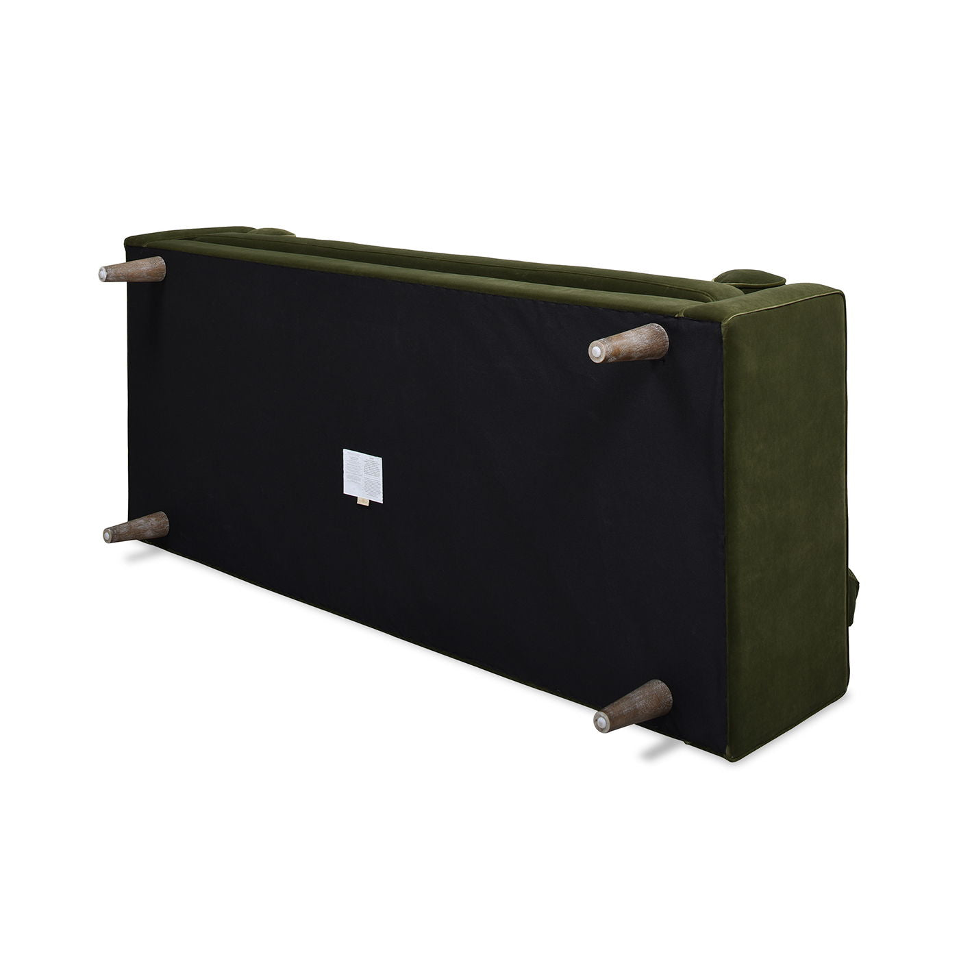 Mid Century Modern Olive Sofa for Stylish Living