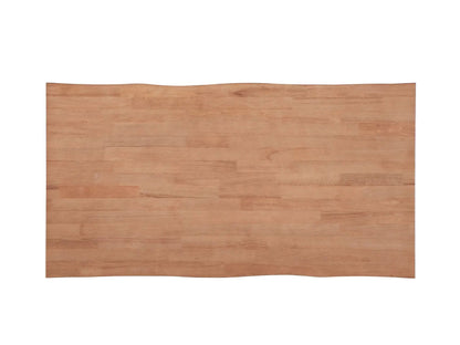 Velentina Rattan Dining Table Natural Finish