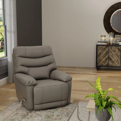 Oslo Antelope Swivel Glider Recliner Footrest