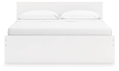 Onita panel platform bed white finish storage bed by Unique Piece Furniture on Tampa Home & Garden Store