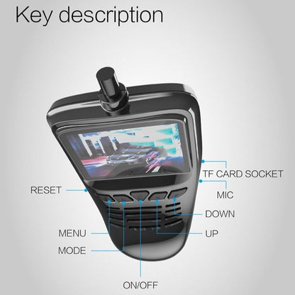 Small Eye dash cam car DVR with wifi full HD, black handheld camera with screen and buttons on Tampa Home & Garden Store