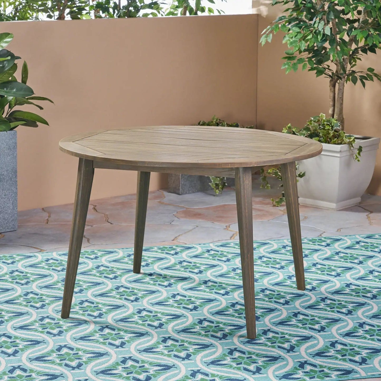 Stamford Outdoor Acacia Wood Dining Table