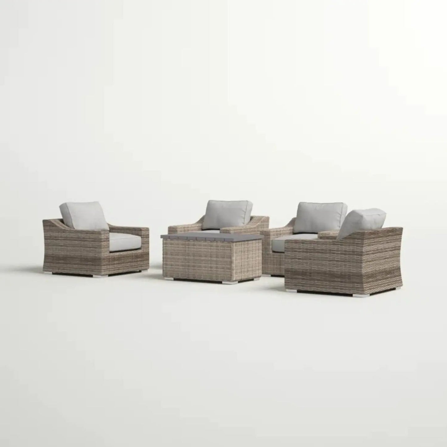 Outdoor Sofa Seating Group with Cushions