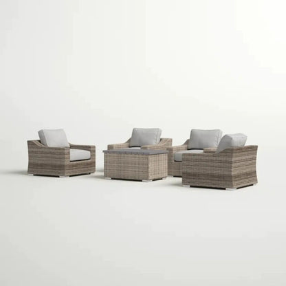 Outdoor Sofa Seating Group with Cushions